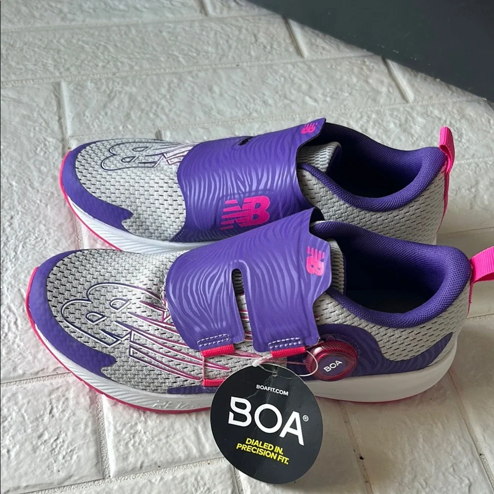 New Balance Purple and Pink BOA style